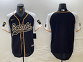 Men’s New Orleans Saints Black Blank Jersey