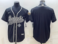 Men’s New Orleans Saints Black RFLCTV Limited Blank Jersey