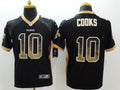 Men’s New Orleans Saints Brandin Cooks #10 Black Jersey