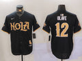 Men’s New Orleans Saints Chris Olave #12 Black Jersey