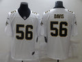 Men’s New Orleans Saints Demario Davis #56 White Jersey