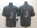 Men’s New Orleans Saints Drew Brees #9 Black Alternate Jersey