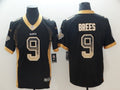 Men’s New Orleans Saints Drew Brees #9 Black Jersey