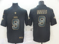 Men’s New Orleans Saints Drew Brees #9 Black Jersey