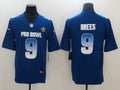 Men’s New Orleans Saints Drew Brees #9 Blue Jersey