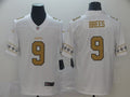 Men’s New Orleans Saints Drew Brees #9 White Jersey