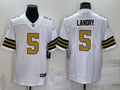 Men’s New Orleans Saints Jarvis Landry #5 White Jersey