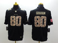 Men’s New Orleans Saints Jimmy Graham #80 Black Jersey