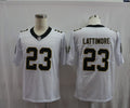 Men’s New Orleans Saints Marshon Lattimore #23 White Jersey