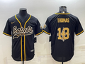 Men’s New Orleans Saints Michael Thomas #13 Black Jersey Joint Edition