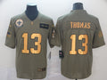 Men’s New Orleans Saints Michael Thomas #13 Brown Jersey