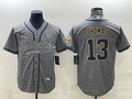 Men’s New Orleans Saints Michael Thomas #13 Gray Jersey Joint Edition