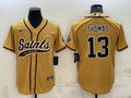 Men’s New Orleans Saints Michael Thomas #13 Yellow Jersey Joint Edition