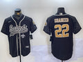 Men’s New Orleans Saints Rashid Shaheed #22 Black RFLCTV Limited Jersey