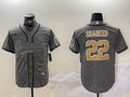 Men’s New Orleans Saints Rashid Shaheed #22 Gray Jersey