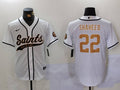Men’s New Orleans Saints Rashid Shaheed #22 White Jersey