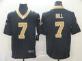Men’s New Orleans Saints Taysom Hill #7 Black Jersey