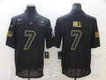Men’s New Orleans Saints Taysom Hill #7 Black Jersey