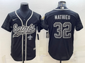 Men’s New Orleans Saints Tyrann Mathieu #32 Black RFLCTV Limited Jersey Joint Edition