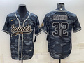 Men’s New Orleans Saints Tyrann Mathieu #32 Grey Camouflage Jersey Joint Edition