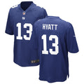 Men’s New York Giants #13 Jalin Hyatt Nike Royal Team Color Vapor Untouchable Limited Jersey