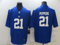 Men’s New York Giants #21 Jabrill Peppers Nike Royal Team Color Vapor Untouchable Limited Jersey