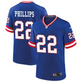 Men’s New York Giants #22 Andru Phillips Nike Royal Classic Limited Jersey