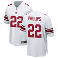 Men’s New York Giants #22 Andru Phillips Nike White Vapor Untouchable Limited Jersey