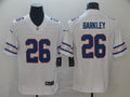 Men’s New York Giants #26 Saquon Barkley White Jersey