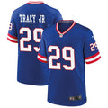 Men’s New York Giants #29 Tyrone Tracy Jr. Nike Royal Classic Limited Jersey