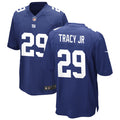 Men’s New York Giants #29 Tyrone Tracy Jr. Nike Royal Team Color Vapor Untouchable Limited Jersey