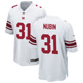 Men’s New York Giants #31 Tyler Nubin Nike White Vapor Untouchable Limited Jersey