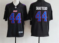 Men’s New York Giants #44 Cam Skattebo Carbon Black Fashion Limited Jersey