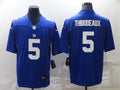 Men’s New York Giants #5 Kayvon Thibodeaux Nike Royal Team Color Vapor Untouchable Limited Jersey