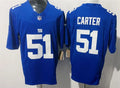 Men’s New York Giants #51 Abdul Carter Nike Royal Team Color Vapor F.U.S.E. Limited Jersey