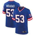Men’s New York Giants #53 Darius Muasau Nike Royal Classic Limited Jersey