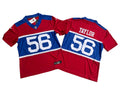 Men’s New York Giants #56 Lawrence Taylor Century Red 100TH Season Commemorative Jersey