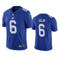Men’s New York Giants #6 Jamie Gillan Nike Royal Team Color Vapor Untouchable Limited Jersey