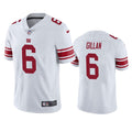 Men’s New York Giants #6 Jamie Gillan Nike White Vapor Untouchable Limited Jersey