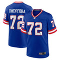 Men’s New York Giants #72 Osi Umenyiora Nike Classic Retired Player Game Jersey – Royal