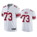 Men’s New York Giants #73 Evan Neal Nike White Vapor Untouchable Limited Jersey
