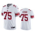 Men’s New York Giants #75 Joshua Ezeudu Nike White Vapor Untouchable Limited Jersey