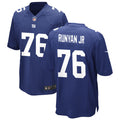 Men’s New York Giants #76 Jon Runyan Jr. Nike Royal Team Color Vapor Untouchable Limited Jersey
