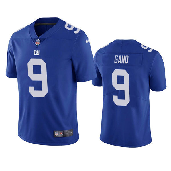 Men’s New York Giants #9 Graham Gano Nike Royal Team Color Vapor Untouchable Limited Jersey