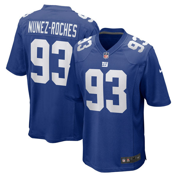 Men’s New York Giants #93 Rakeem Nunez-Roches Nike Royal Team Color Vapor Untouchable Limited Jersey