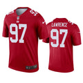 Men’s New York Giants #97 Dexter Lawrence II Nike Red Vapor Untouchable Limited Player Jersey