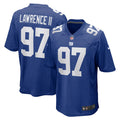 Men’s New York Giants #97 Dexter Lawrence II Nike Royal Team Color Vapor Untouchable Limited Jersey