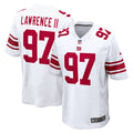 Men’s New York Giants #97 Dexter Lawrence II Nike White Vapor Untouchable Limited Jersey