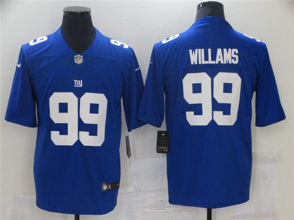 Men’s New York Giants #99 Leonard Williams Nike Royal Team Color Vapor Untouchable Limited Jersey