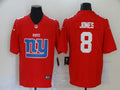 Men’s New York Giants Daniel Jones #8 Red Jersey